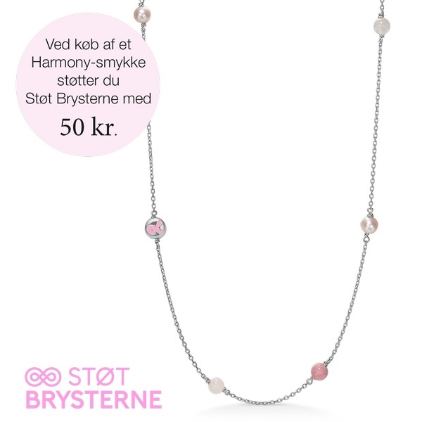 Mads Z x Unterstützen Sie die Brust-Halskette in silber 2126200