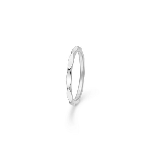 Mads Z - Poetry edge ring in Silber