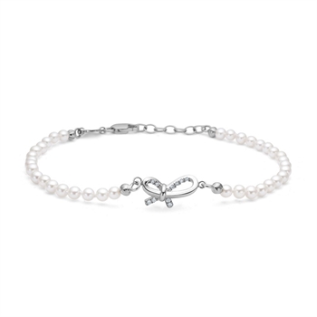 Miss Butterfly armband in silber Mads Z 2153030