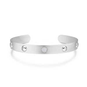 Mads Z - Dome Armband in Silber - 2161010