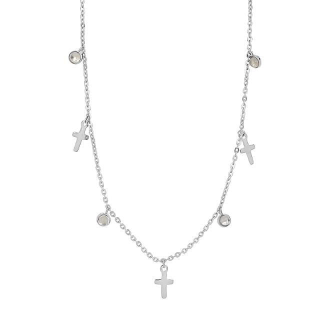 Cross52 silber Halskette von Nordahl Jewellery | 225 135