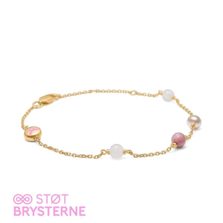 Mads Z x Unterstützung der Brüste armband i vergoldete 2256200