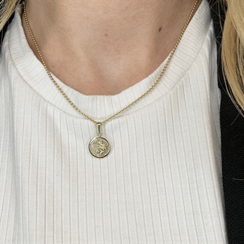 Sternzeichen-Anhänger aus 8-14 Karat Gold - SKYTTEN -15%. 