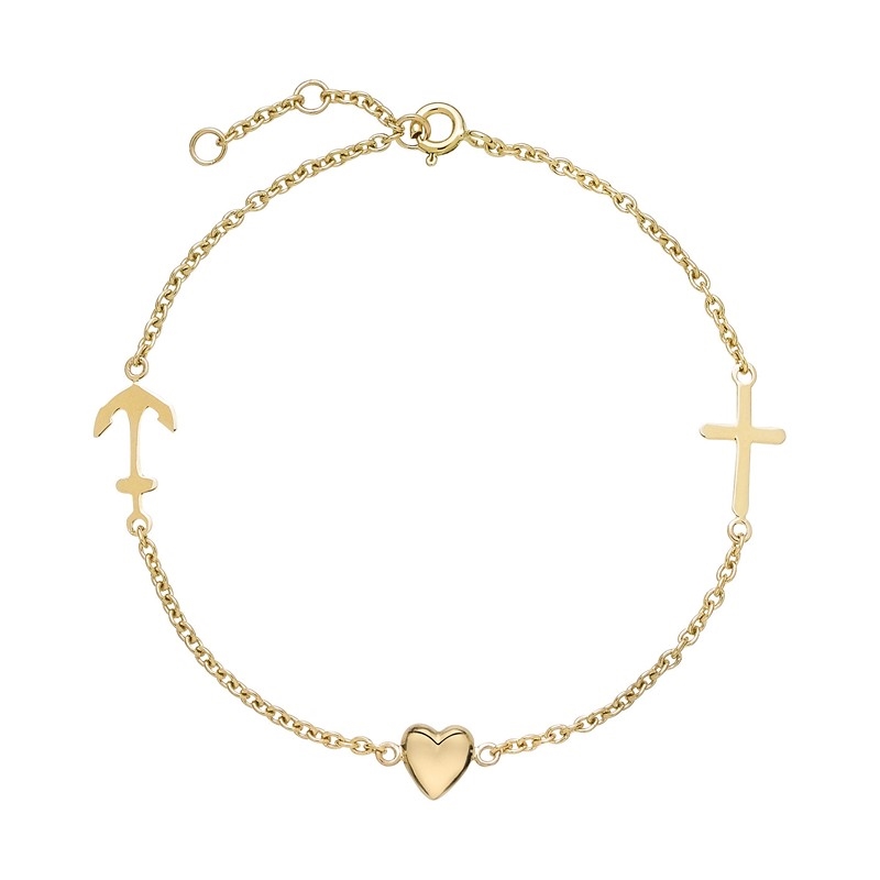 Das Tro, Håb og kærlighed Armband von Lund Copenhagen