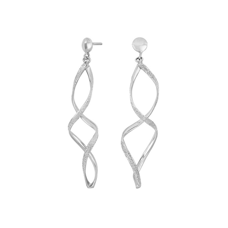 Nordahl Jewellery - WATCH52 Ohrringe aus silber gedreht