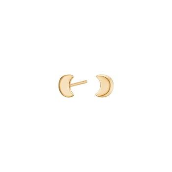 Nordahl Jewellery - UNIVERSE52 Vergoldet Silber Mond Ohrstecker