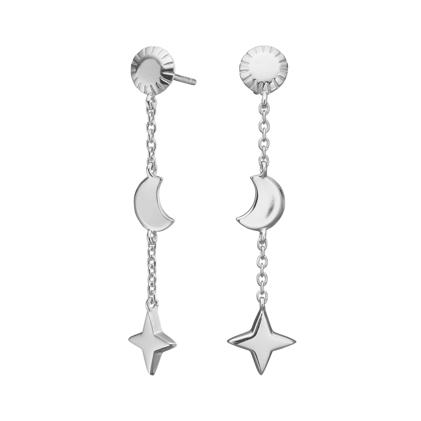 Nordahl - BREEZE52 Ohrringe in silber mit Herzen 10mm