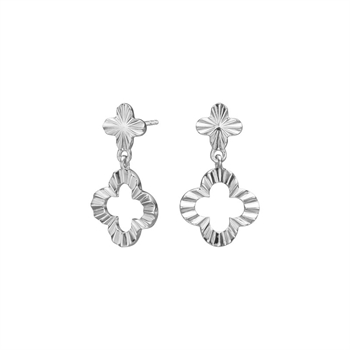 Nordahl Jewellery Silber Ohrringe CLOVERA52