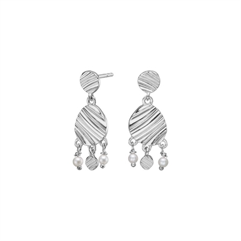 Nordahl Jewellery Ohrringe in Silber RIPPLES52