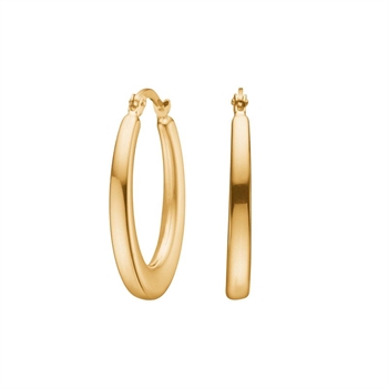 Siersbøl - 8kt. Gold Hoops
