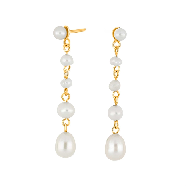 Nordahl Schmuck - PEARL52 Ohrring aus vergoldete | 30890005900