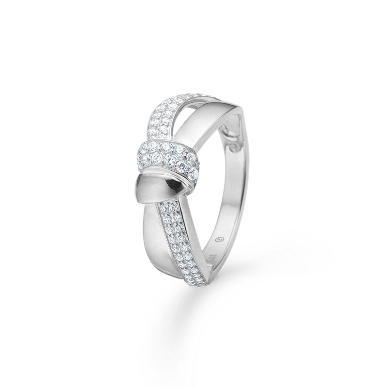 Der Darcy Ring in Silber von Mads Z ist ein eleganter und zeitloser Ring