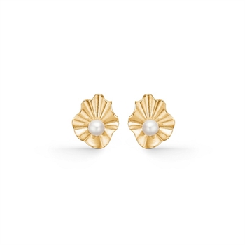Amelie-Ohrringe aus 8 Karat Gold von Mads Z 3313119