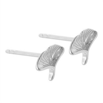Aqua Dulce - Biloba Earstud in Sterlingsilber