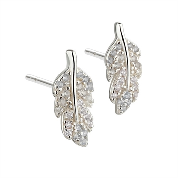 Aqua Dulce - Leona Earstuds i Sterlingsilber