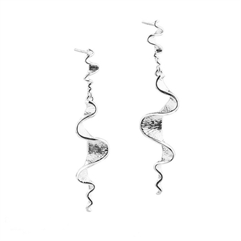 Aqua Dulce - Rhumba Long Earring in Sterlingsilber