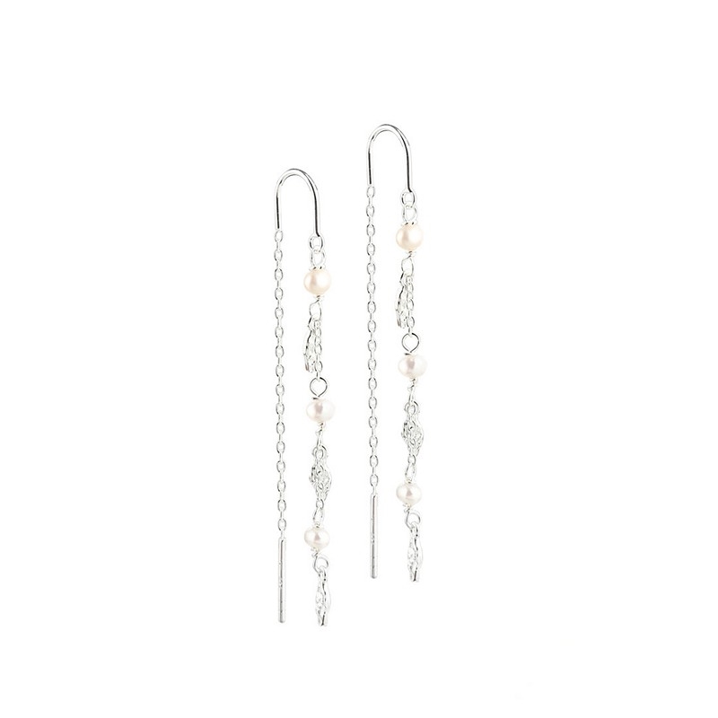 Aqua Dulce - Rhumba Eartread in Sterlingsilber