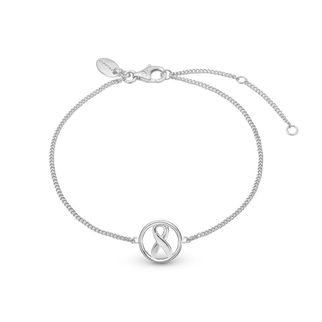Støt Brysterne Armband in Silber | 601-SB2022-S