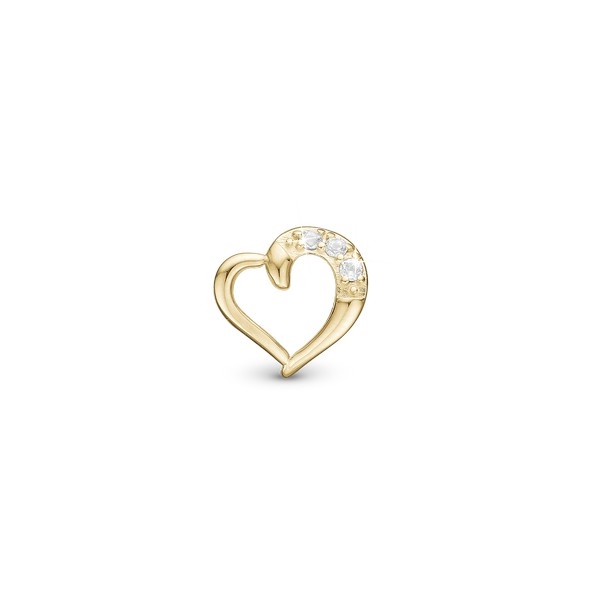 Christina Collect -Love story charm in vergoldete 623-G301