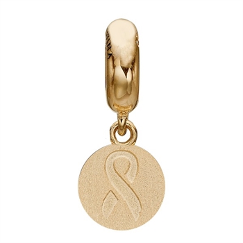 Christina Charm für Silberarmband in vergoldetem Silber