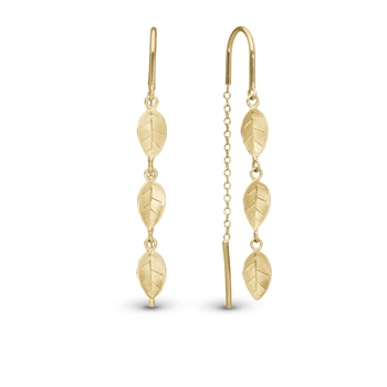 Die eleganten Leafs Ohrringe von Christina Watches