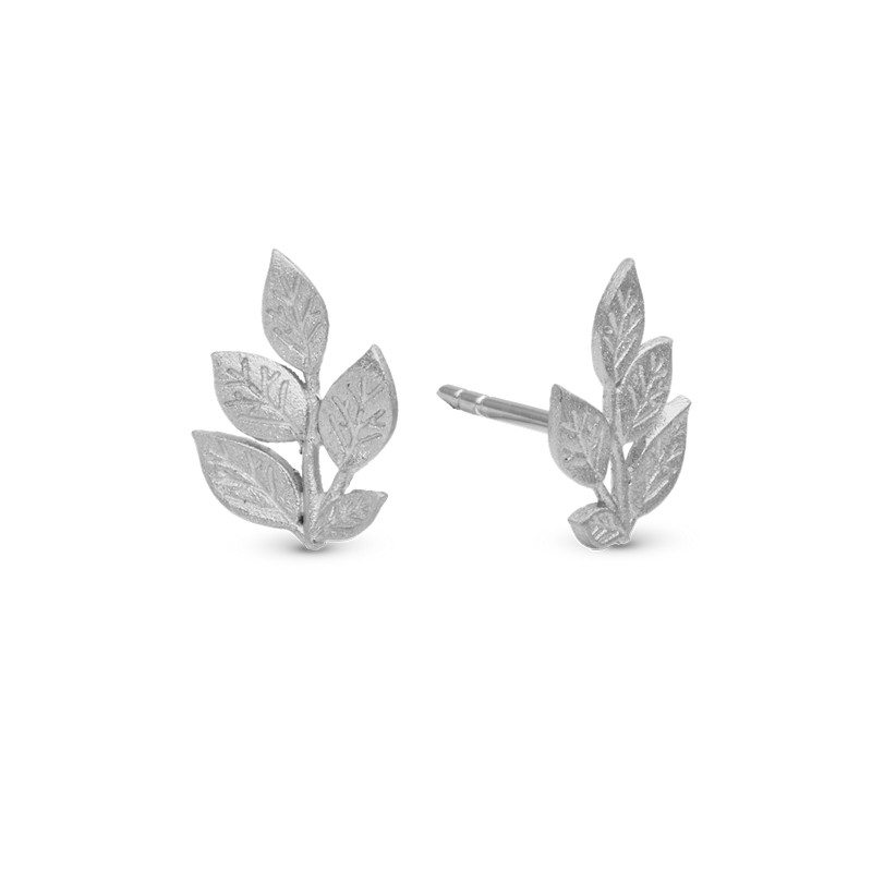 Leaf Beauty Ohrstecker in Silber von Christina Watches