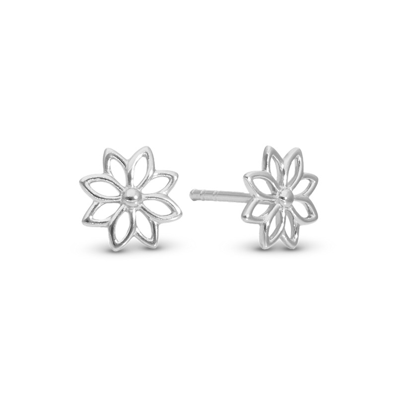 Simple Flower Ohrstecker von Christina Watches