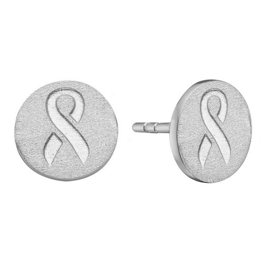 Christina Silber Ohrringe - Støt Brysterne, 671-SB2020-s