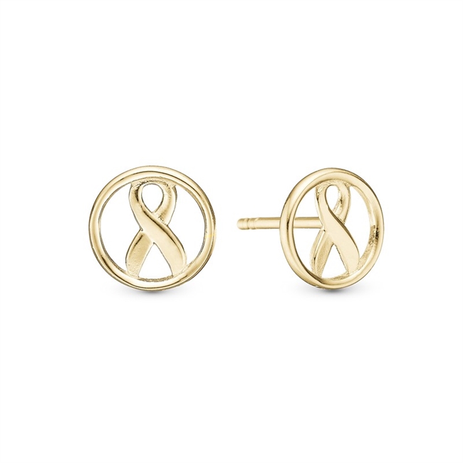 Støt Brysterne Ohrringe in Vergoldet Silber | 671-SB2022-G