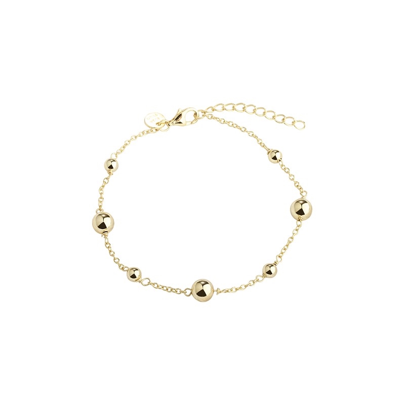 Alba Armband in vergoldetem Silber von Aqua Dulce