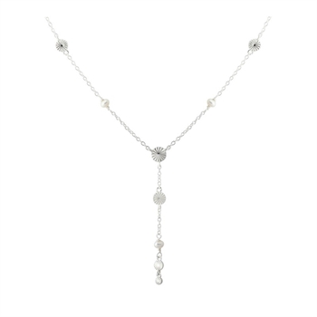 Aqua Dulce - Line Halskette aus Silber