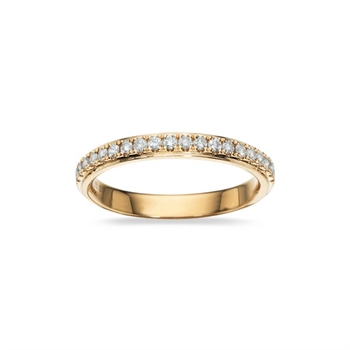 Schillernd - Ring aus 14 Karat Gold mit 0,27 Karat Diamanten