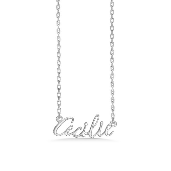 Namenskette in Silber von Studio Z und Mads Z 7120