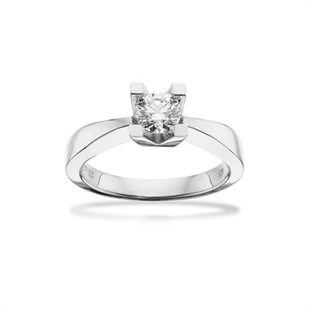 Kleopatra Ring in 14 kt Weißgold 0,05-0,50 ct Diamant