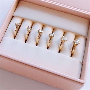 Prinzessinnenring in 14kt. Gold