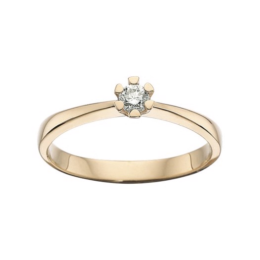 Vida Diamantring aus 8 kt. Gold 0,03 - 0,25 kt. 7813,03