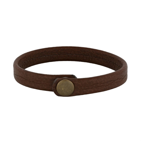 Son of Noa - Armband, braunes glattes Kalbsleder 80410019219