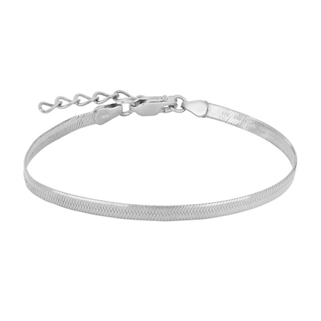 Nordahl Jewellery - FLAT52 silber armband 80540010900