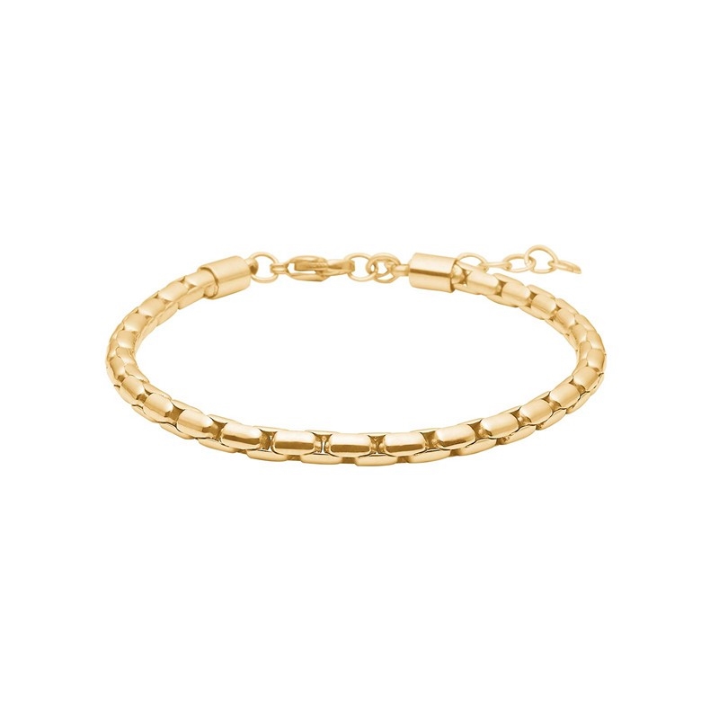 Son of Noa – Halskette in IP-Goldstahl mit Carbonkreuz