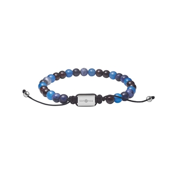 Son of Noa - Armband blaue Achat, Sodalith