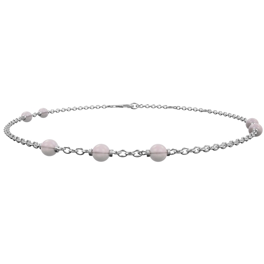 Nordahl smykker - SWEETS - Silberarmband mit rosa Quarz