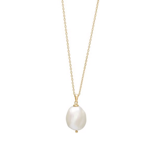 Nordahl Jewelry - BAROQUE52  Halskette mit Perle vergoldet