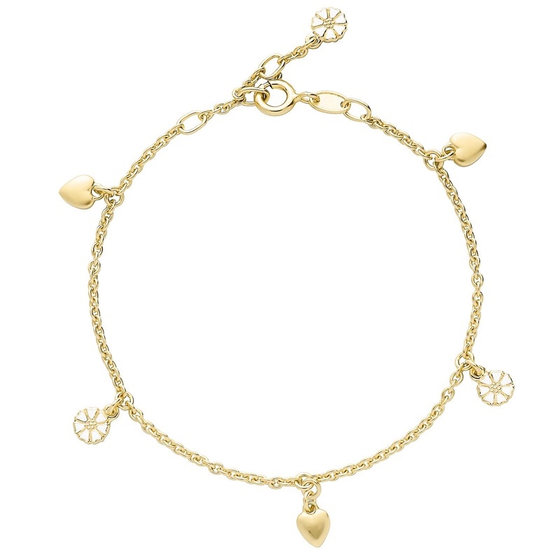 Das Marguerit Armband mit Herzen von Lund Copenhagen