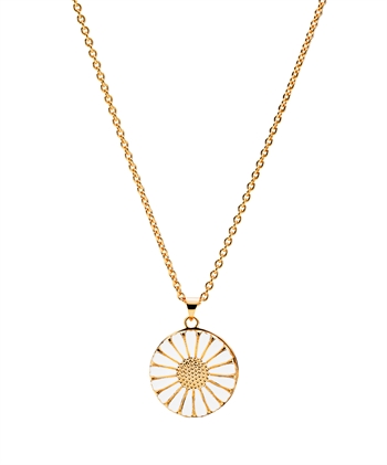 Lund Copenhagen - Marguerit Collier Medaillon 24kt Vergoldet