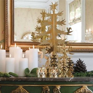 Schmücken Sie den Weihnachtsbaum auf vergoldete by H.C. Andersen 980-9201