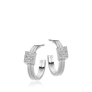 Simone Wulff - Ohrringe in silber | a1737sws