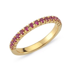 Perá Ring aus 14 Karat Gold mit Rubinen A2500rg RUB