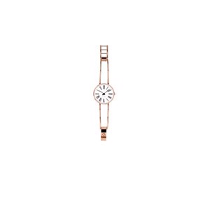 Kleiderbügel-Armbanduhr - rosa Kleiderbügel von Arne Jacobsen 53315-1421
