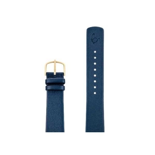 Arne Jacobsen Uhr - Blaues Lederarmband