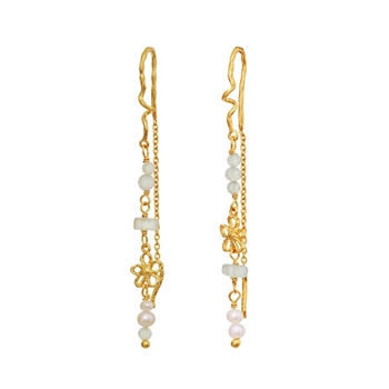 Maanesten Alfrida Ohrringe aus 18kt. Vergoldet Silber